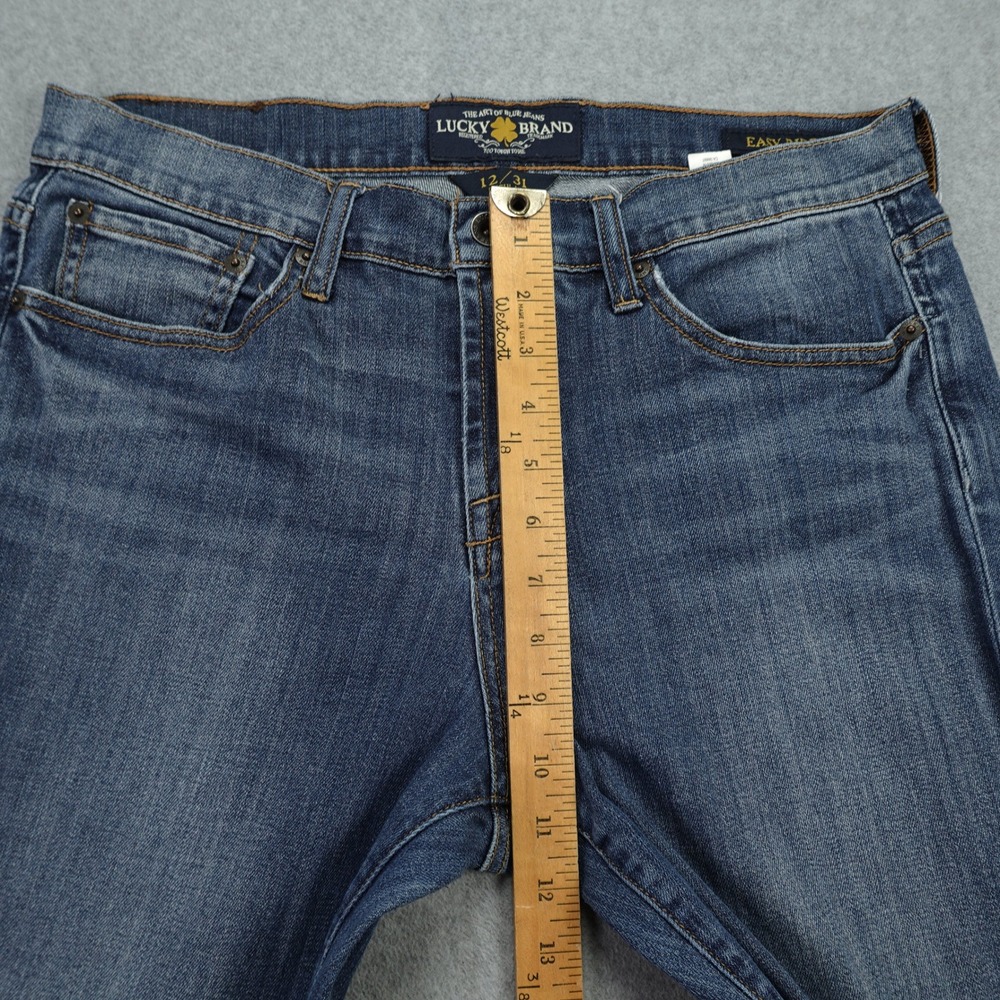 Lucky Brand Jeans Women 12/31 Blue Bootcut Easy Rider Stretch Denim - Picture 8 of 16